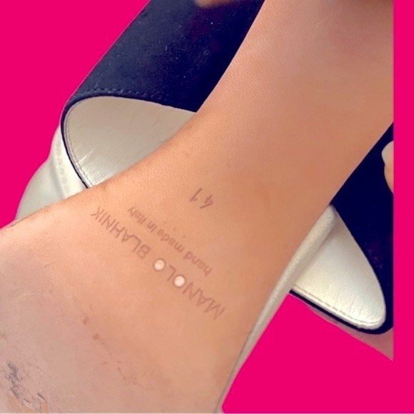 Manolo Blahnik platform heels size41/10 mules sandals vacation platforms strappy - Picture 3 of 11